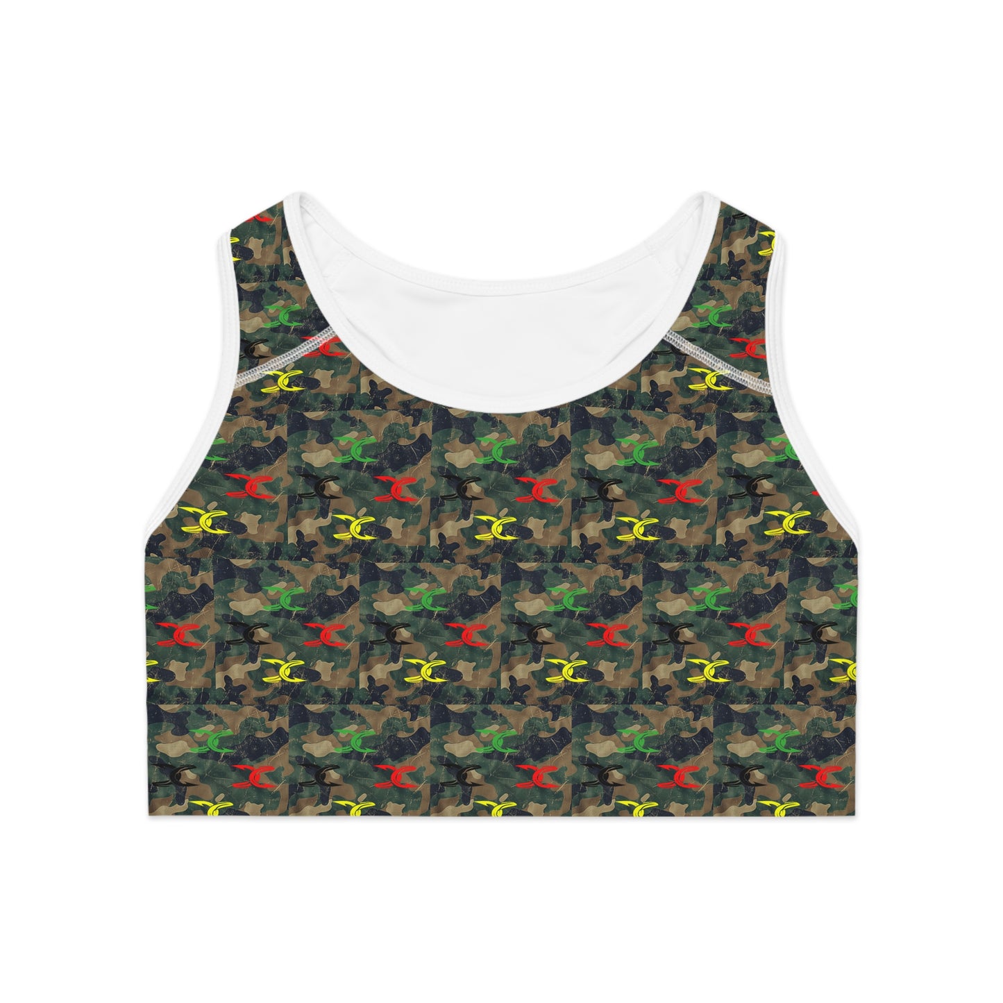 Sports Bra - Reggae Rasta