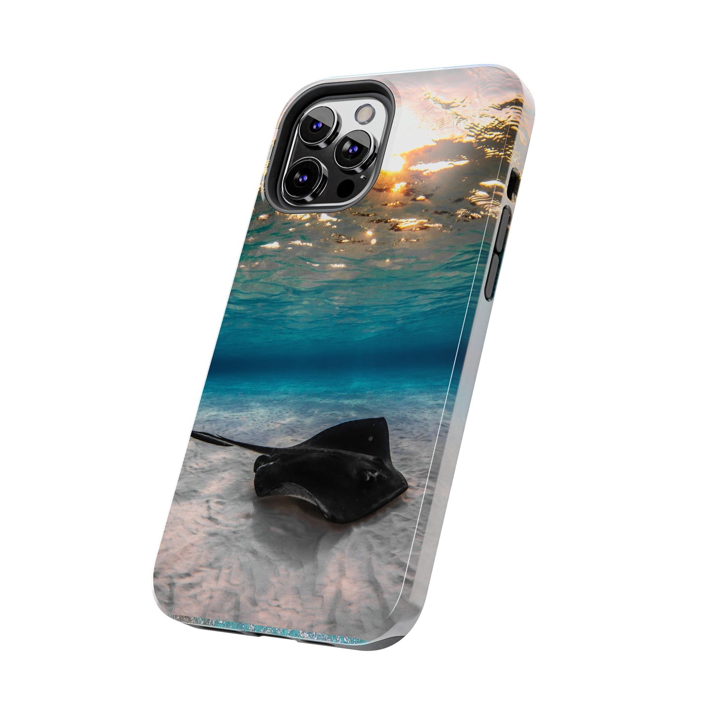 Tough Phone Cases - Stingray Sunrise