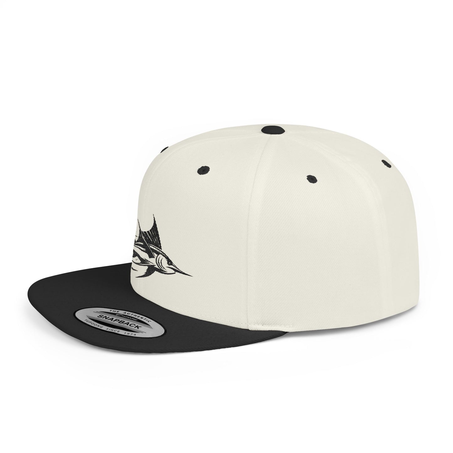 Flat Bill Snapback - Marlin Magic