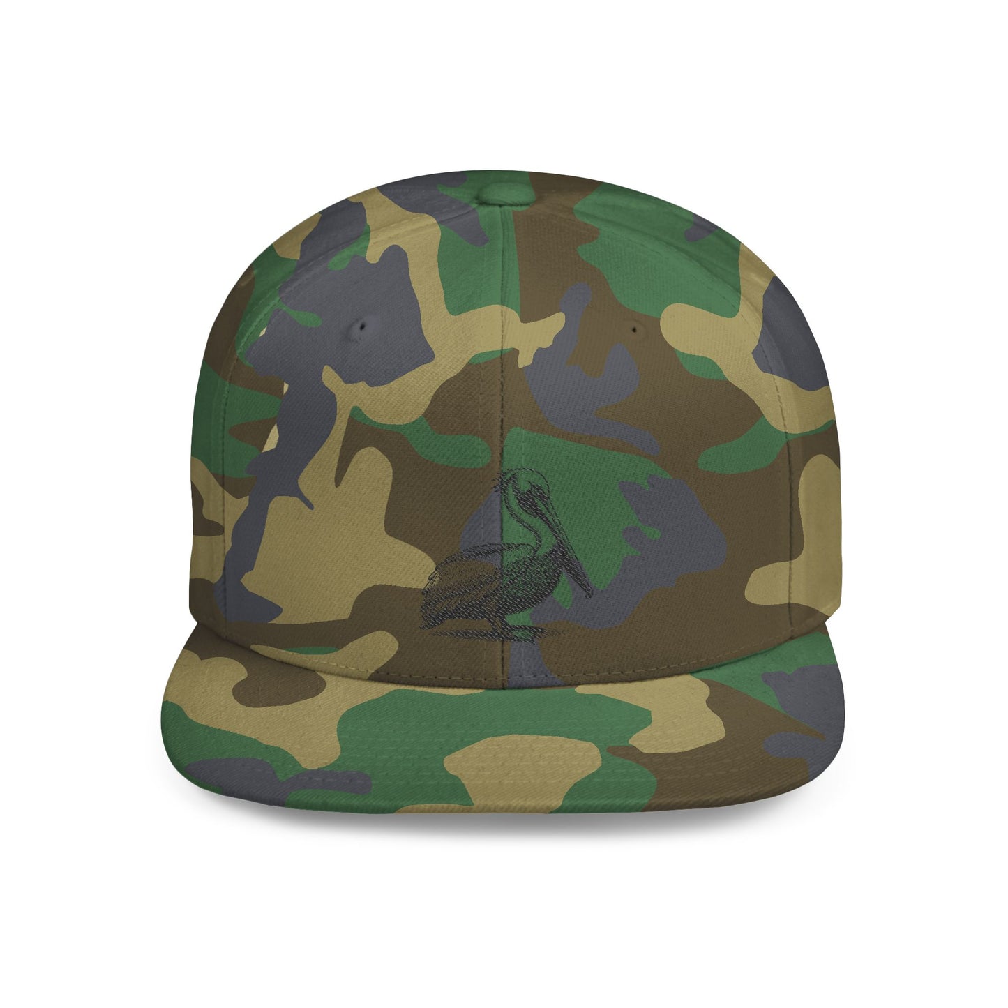 Flat Bill Snapback - Pelican