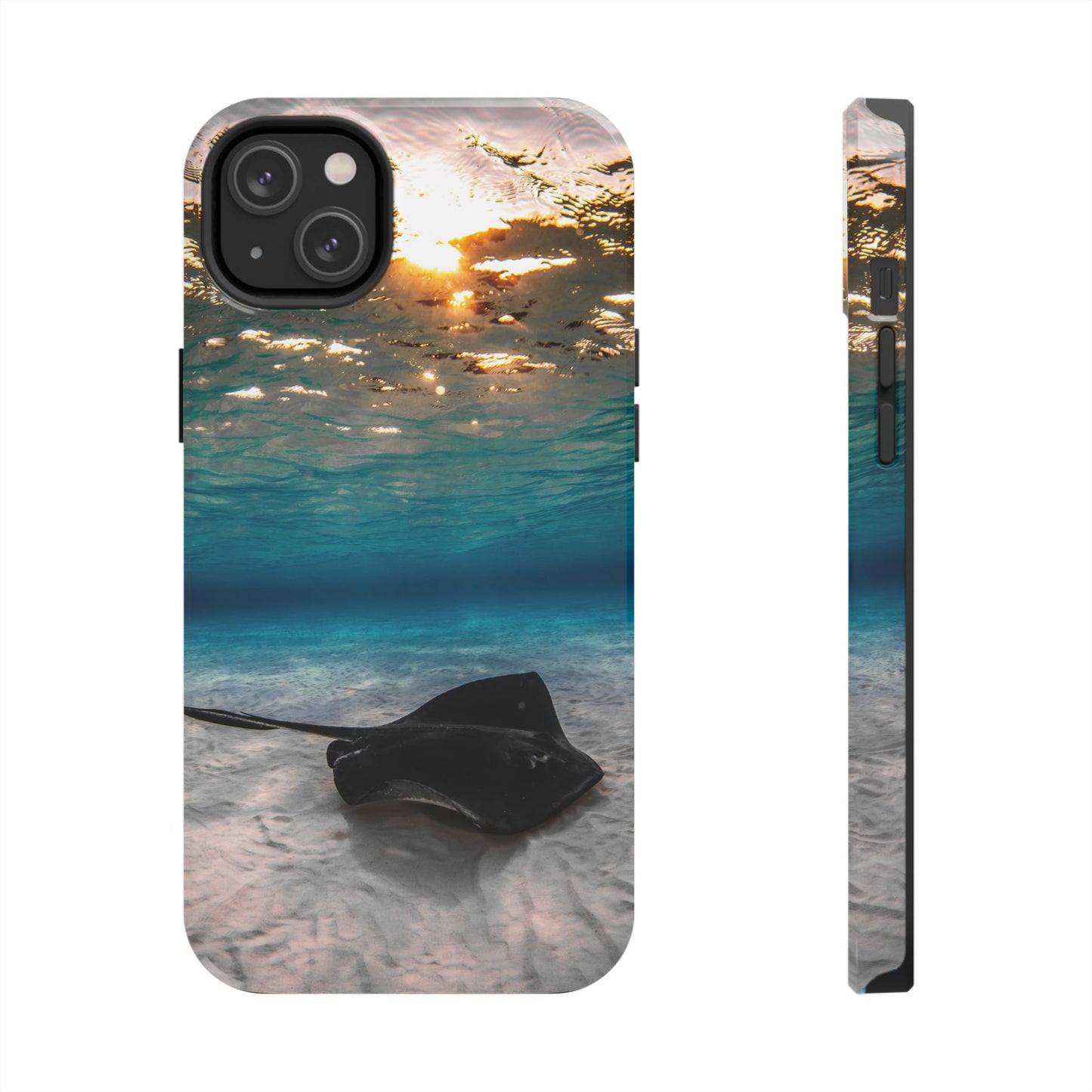 Tough Phone Cases - Stingray Sunrise