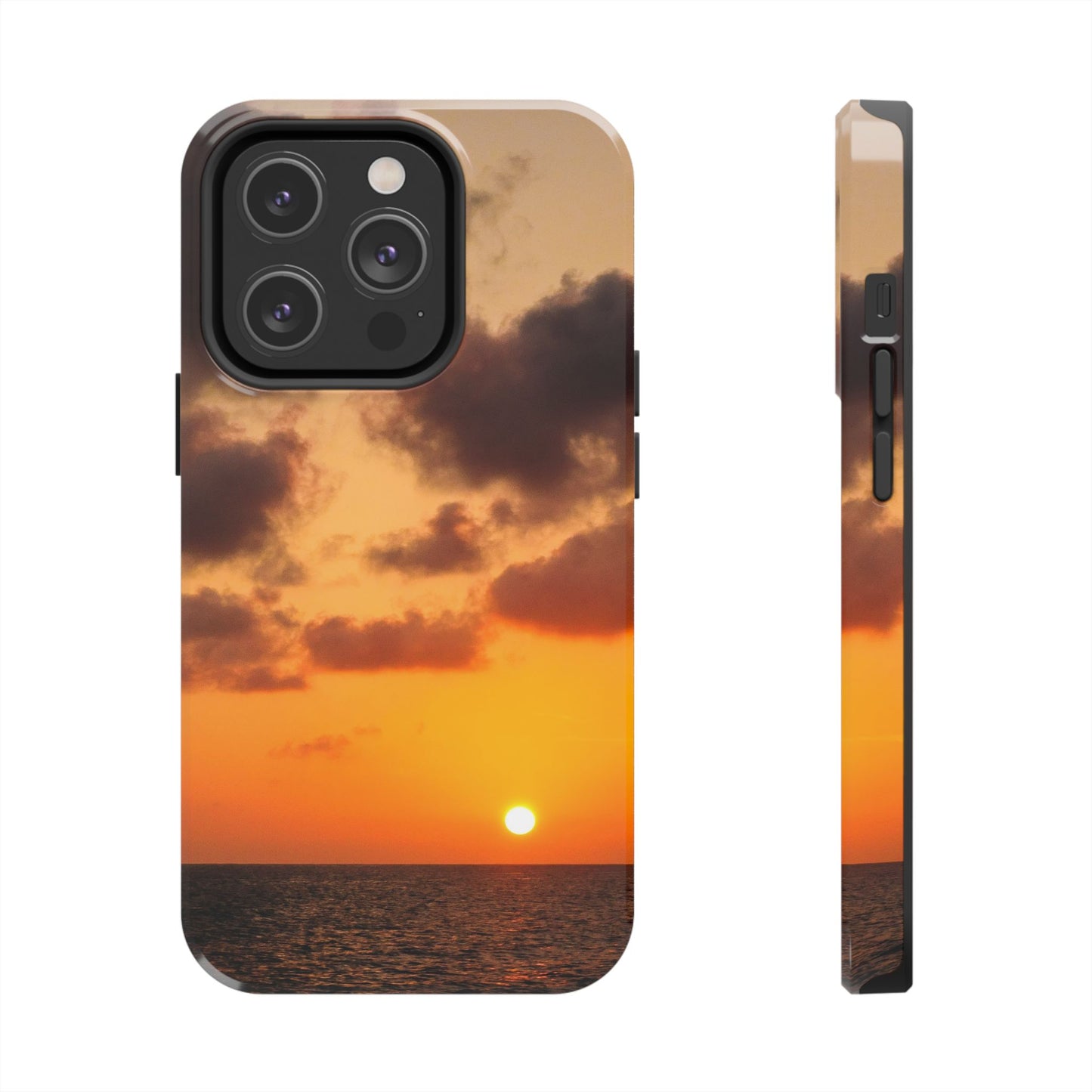 Tough Phone Cases - Orange Peel Sunset