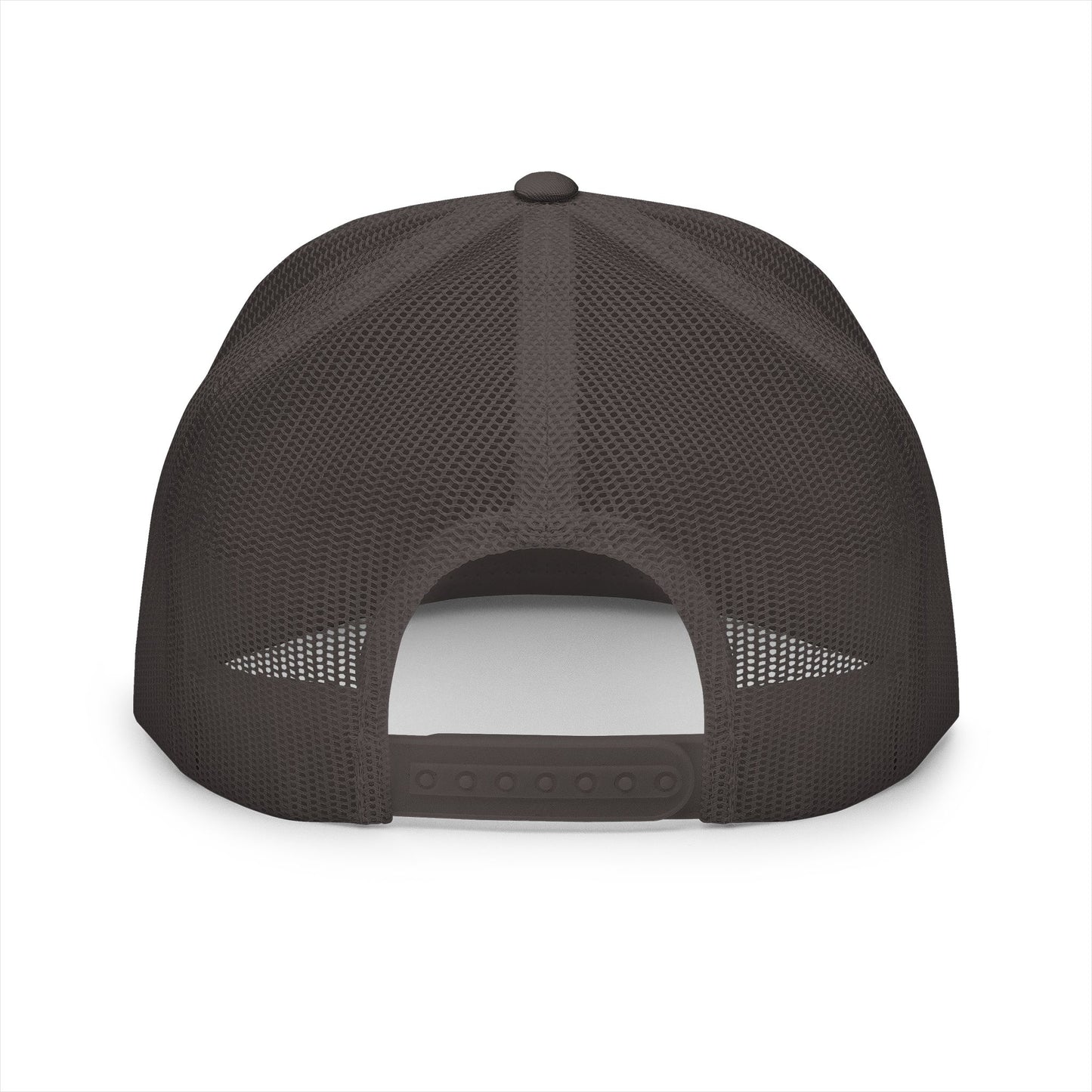 Copy of Copy of Embroidered 5 Panel Trucker Cap - Stylish Green & White Cap for Outdoor Fun