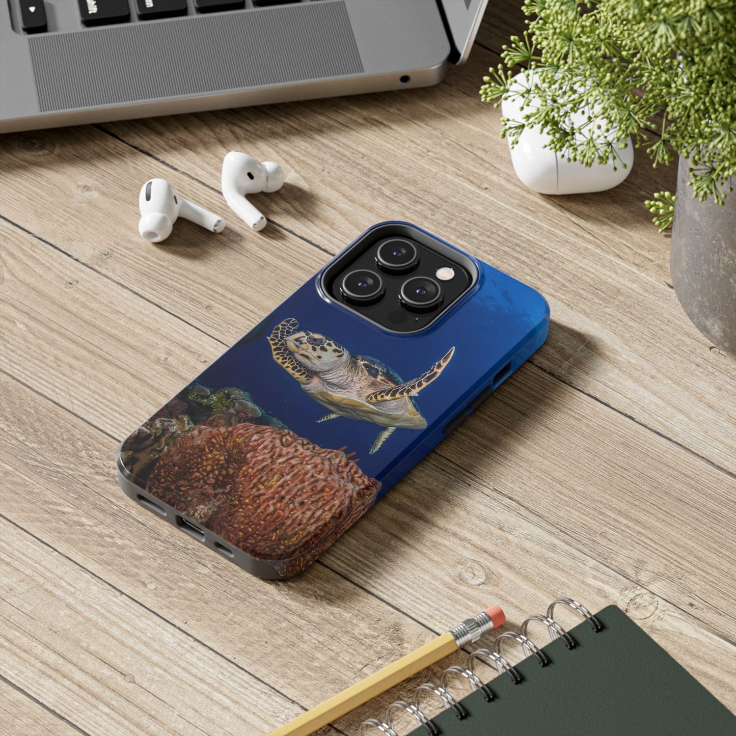 Tough Phone Cases - Turtle Pose