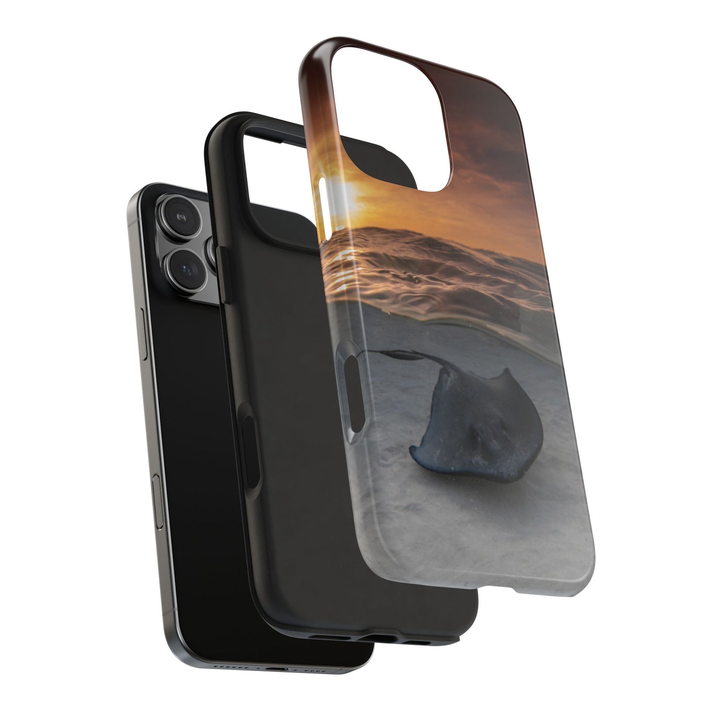 Tough Phone Cases - Stingray Swims