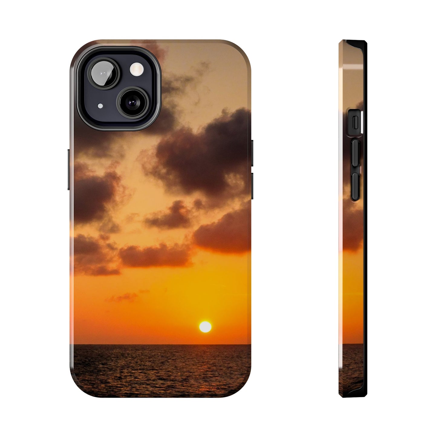 Tough Phone Cases - Orange Peel Sunset