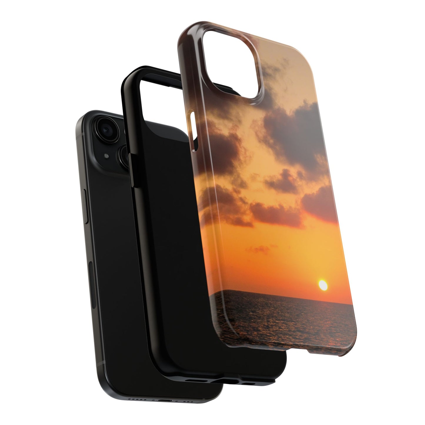 Tough Phone Cases - Orange Peel Sunset
