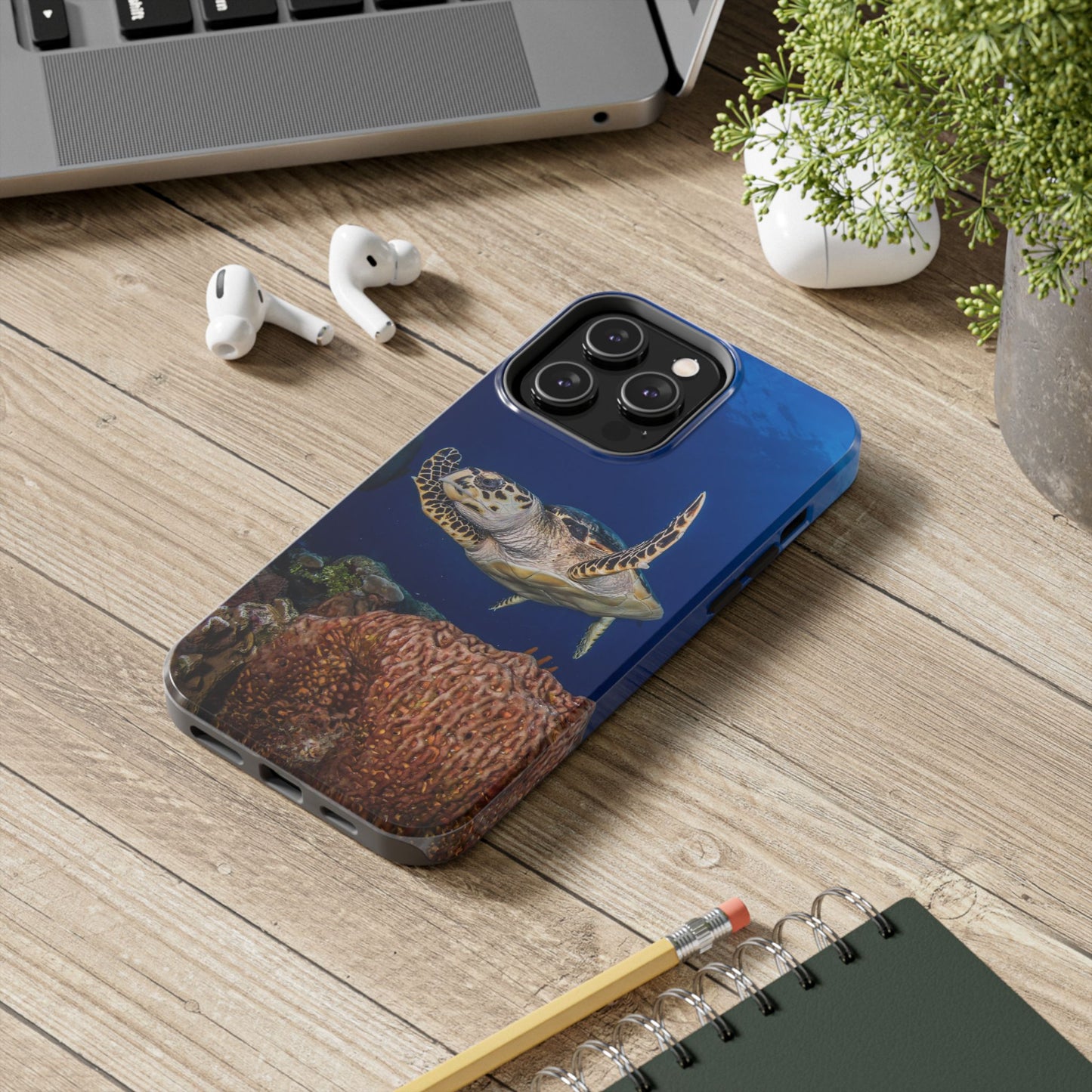 Tough Phone Cases - Turtle Pose