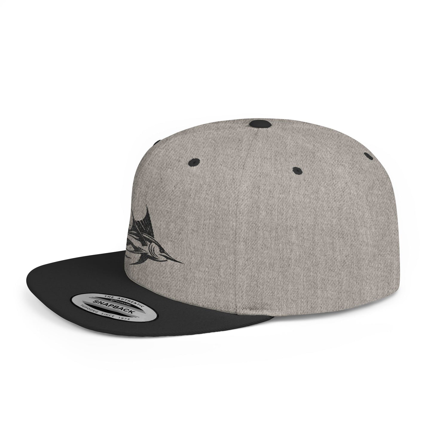 Flat Bill Snapback - Marlin Magic
