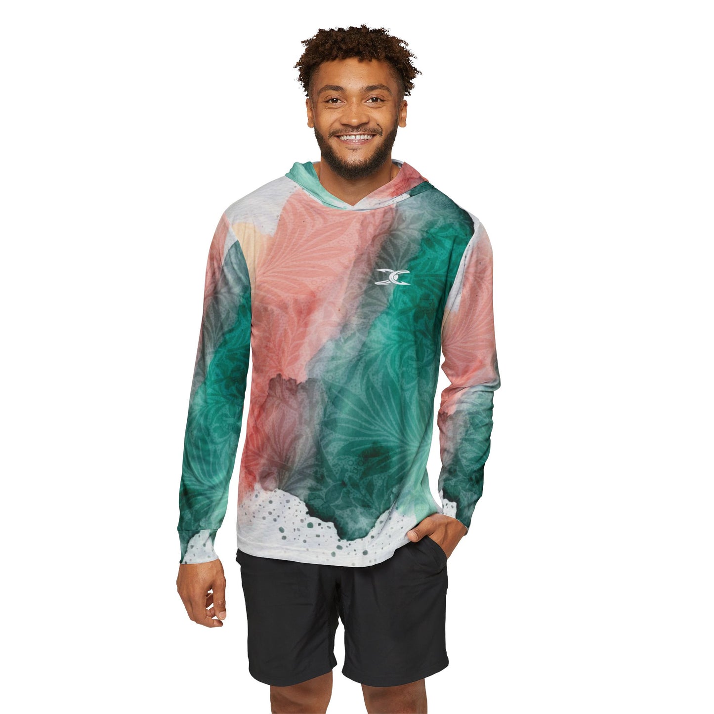 "Full On Floral" Hooded Long Sleeve