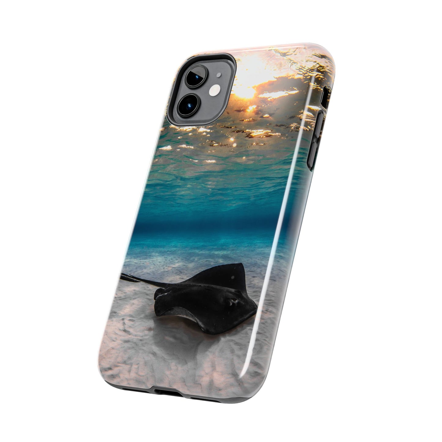 Tough Phone Cases - Stingray Sunrise
