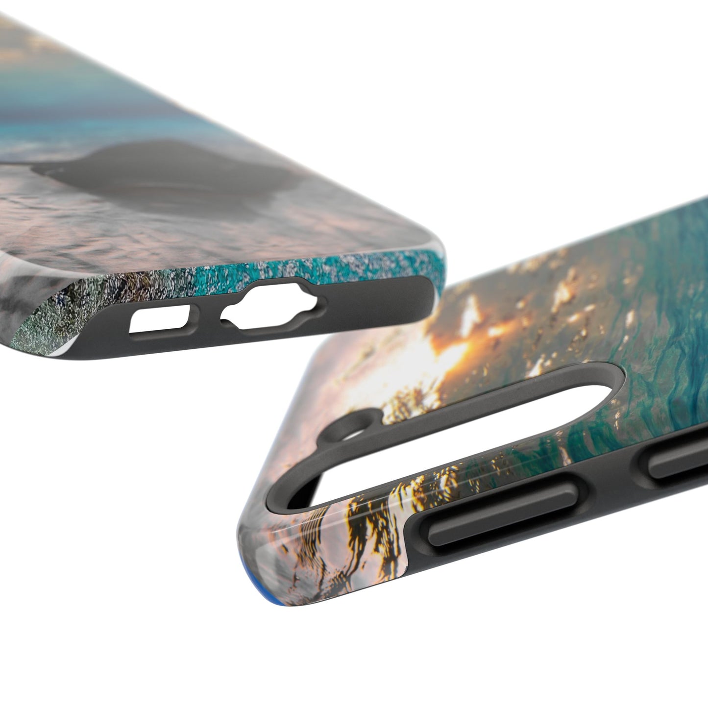 Tough Phone Cases - Stingray Sunrise