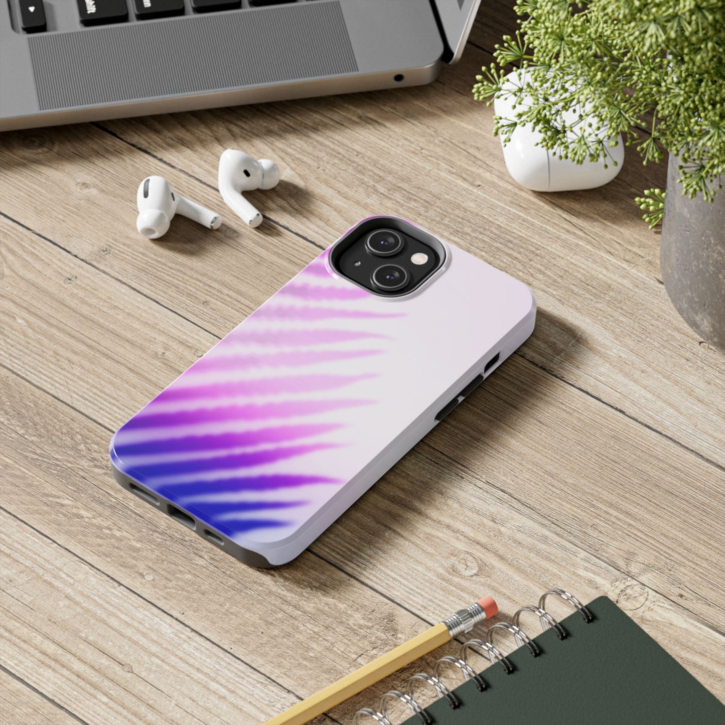 Tough Phone Cases - Purple Palm