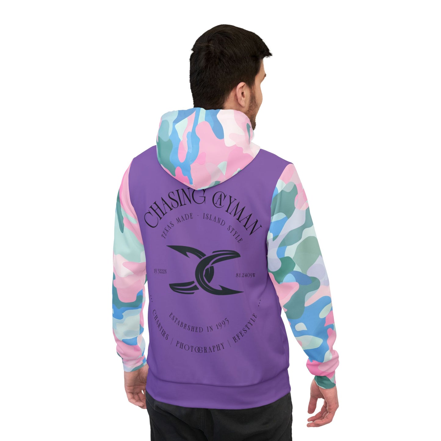 Hoodie | Purple & Paisley Camo | Branded