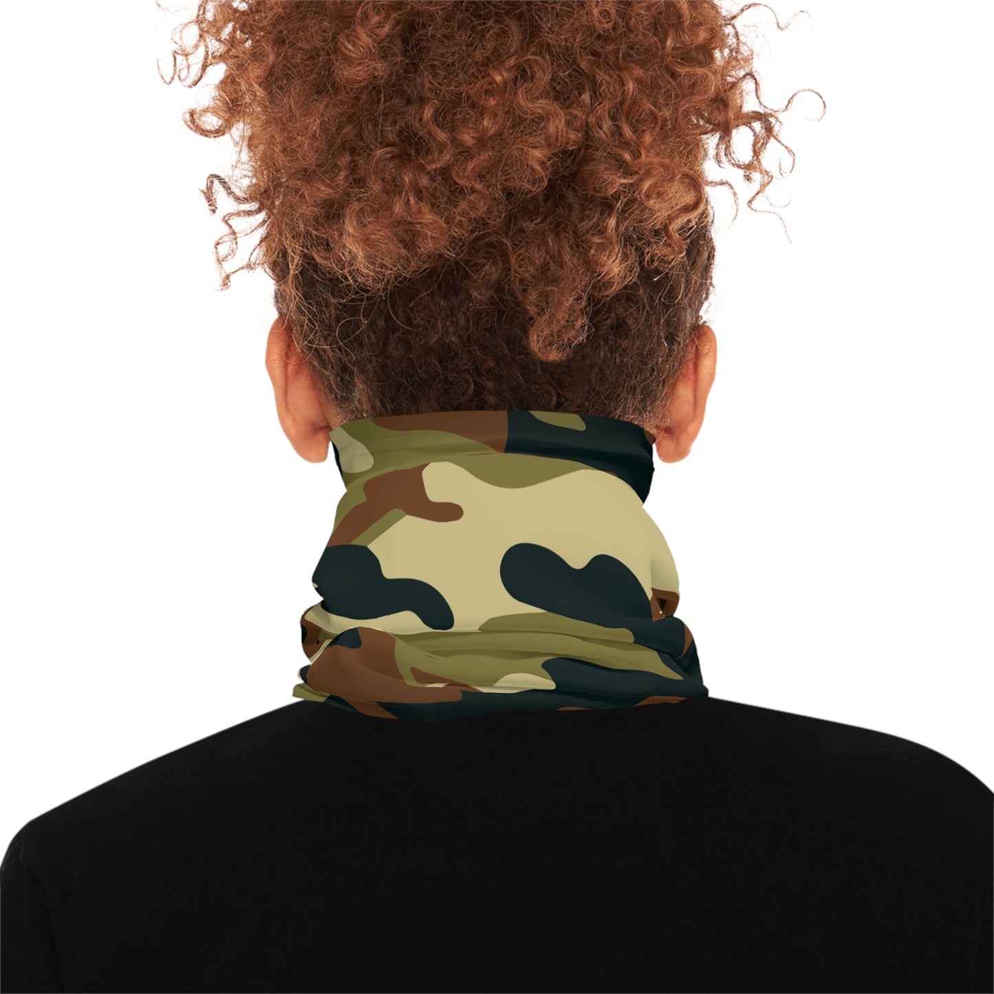 Camo Midweight Neck Gaiter - Old School - Versatile Outdoor Face Covering
