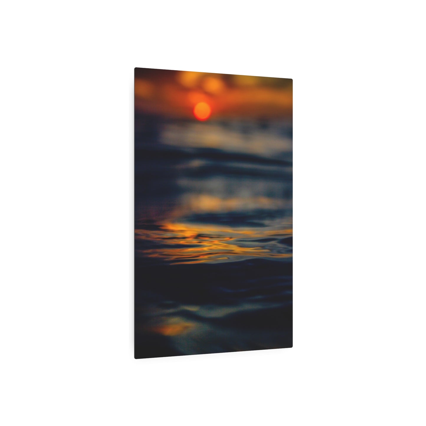 Acrylic Wall Art - Sunrise Ocean Water Textures