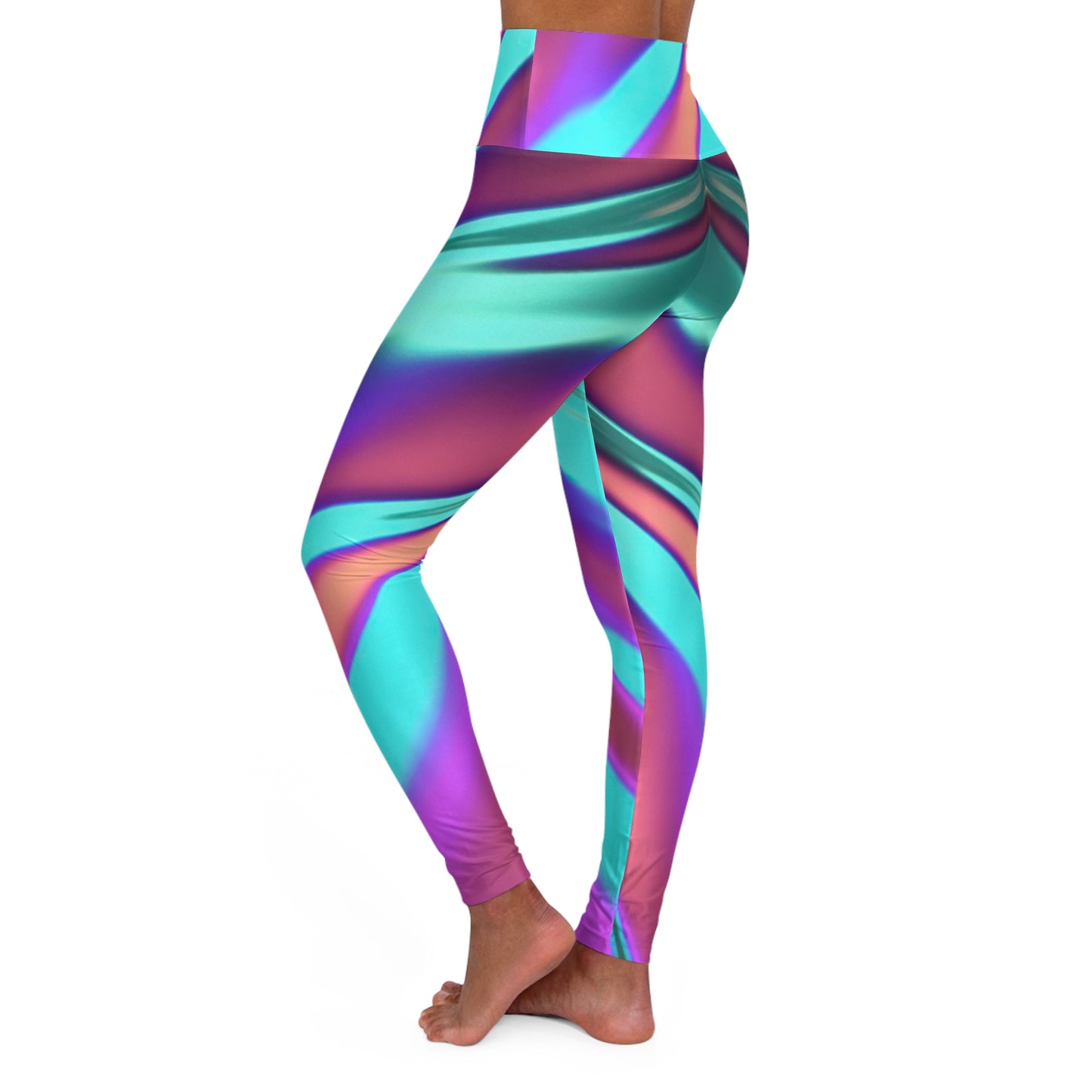 High Waisted Leggings - Tantric Tiger