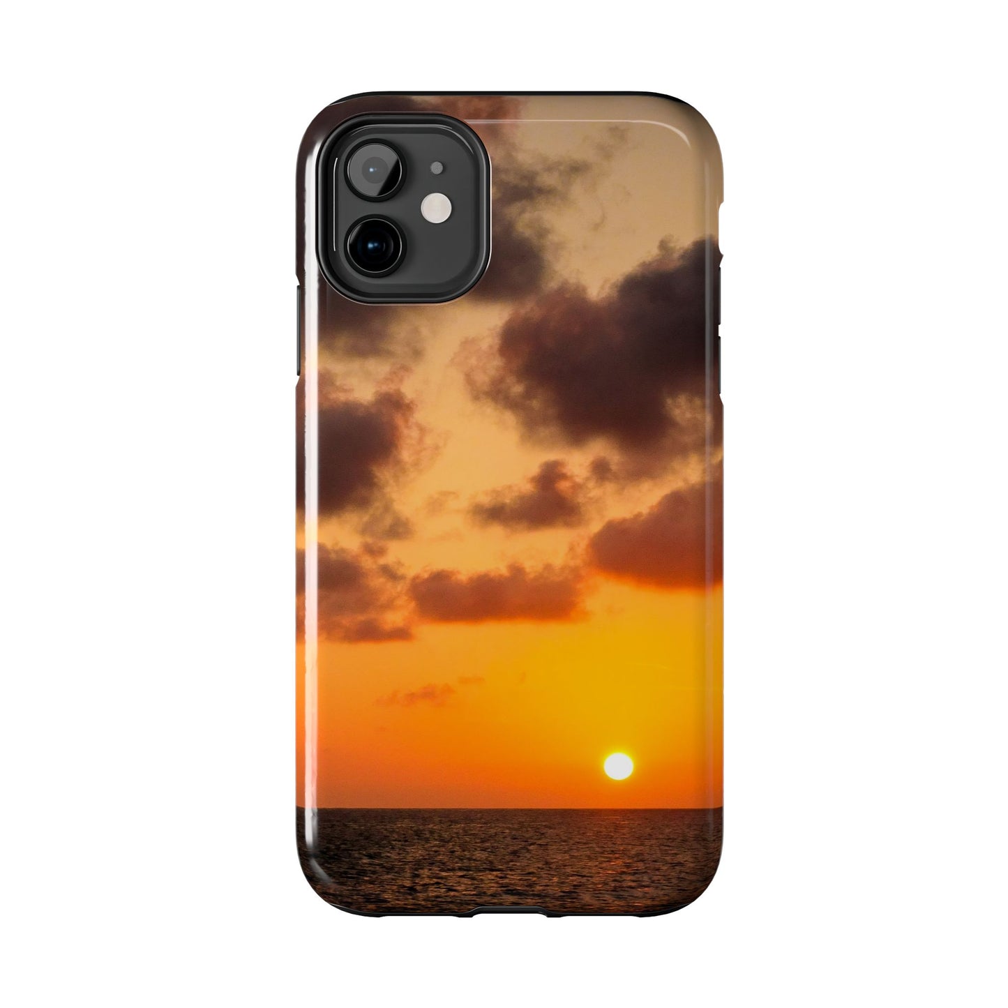 Tough Phone Cases - Orange Peel Sunset