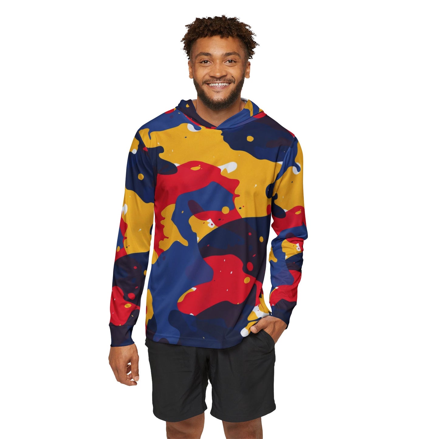 Outdoor Apparel - Hooded Long Sleeve - Splatter