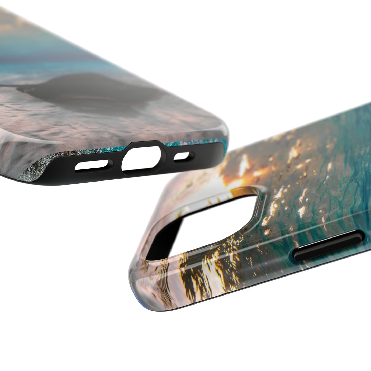 Tough Phone Cases - Stingray Sunrise