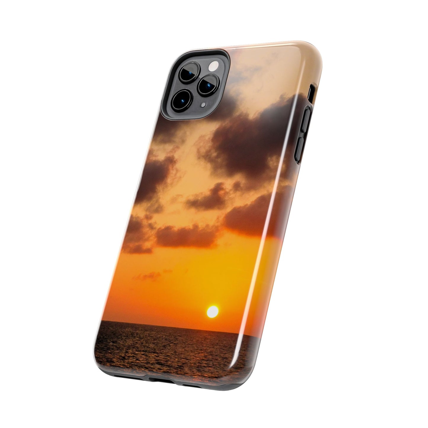 Tough Phone Cases - Orange Peel Sunset