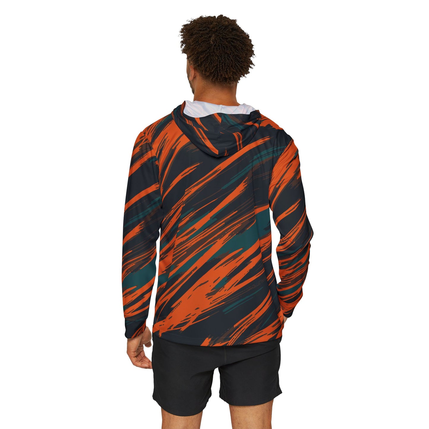Outdoor Apparel - Hooded Long Sleeve - Electric Orange