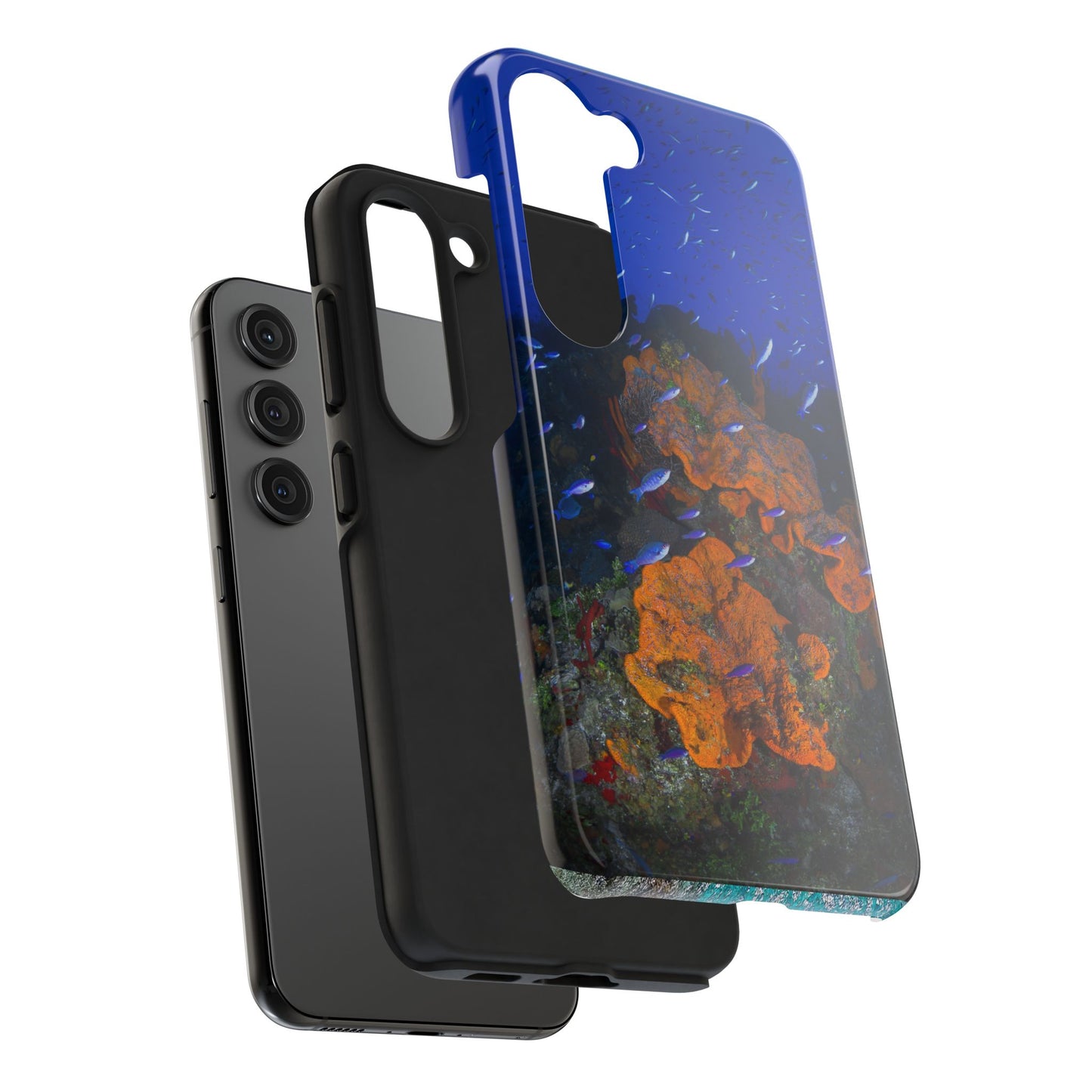 Tough Phone Cases - Colorful Coral