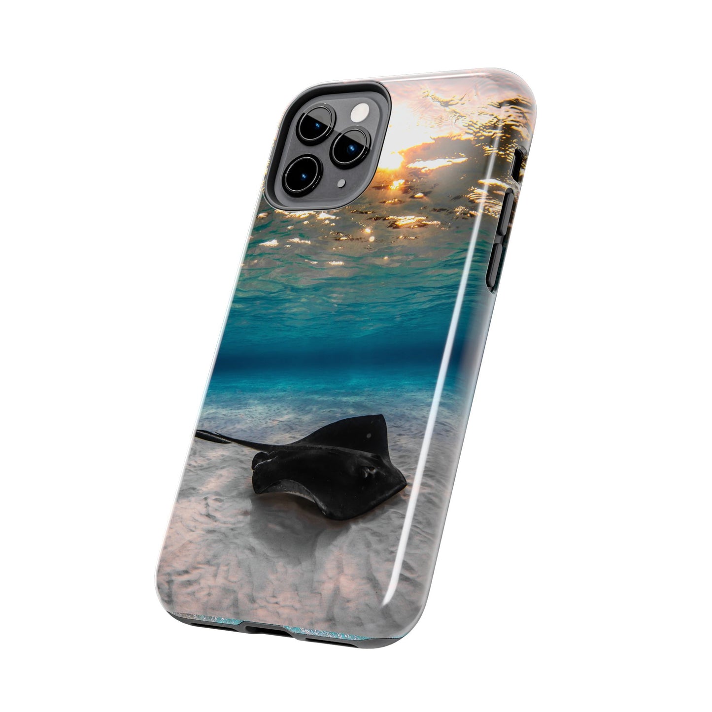 Tough Phone Cases - Stingray Sunrise