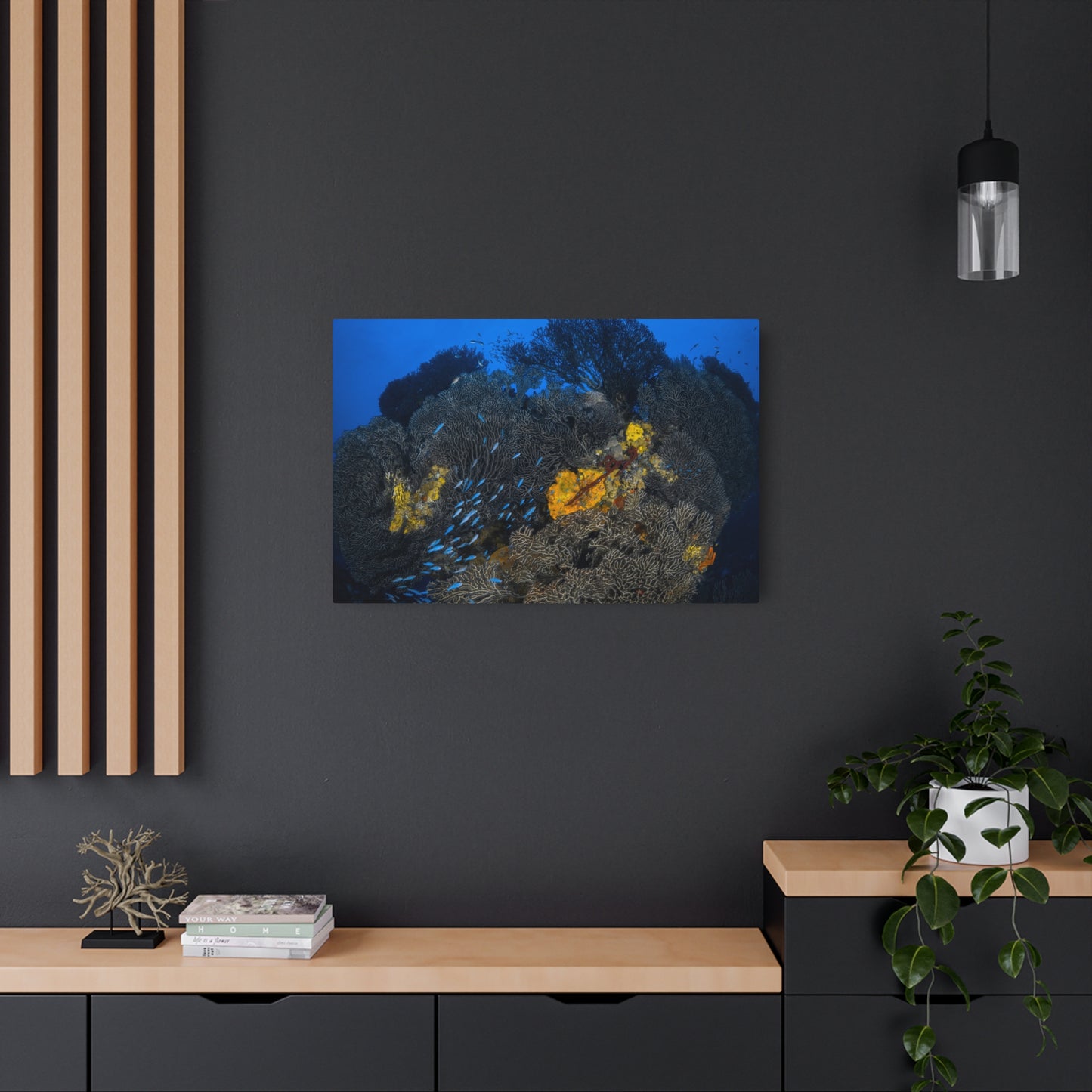 "Fish Flow" - Metal Print