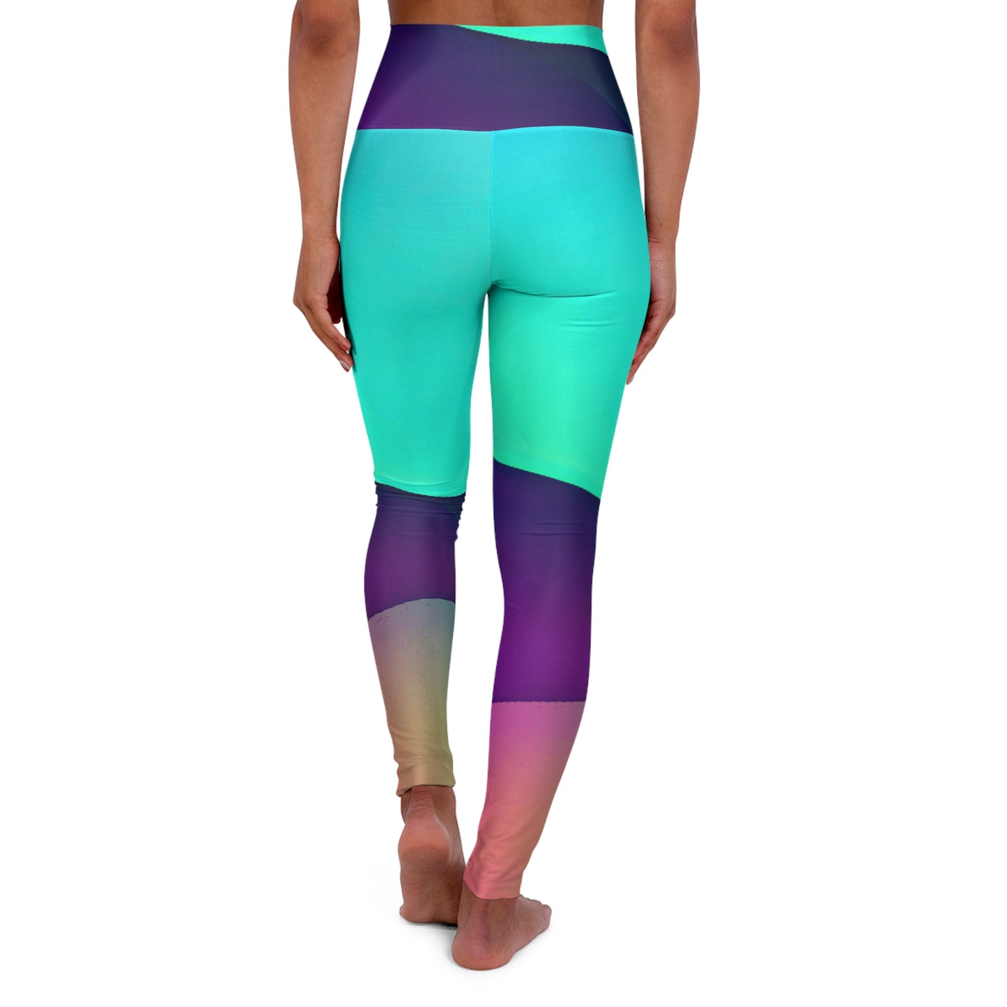 High Waisted Leggings - Retro Ripper