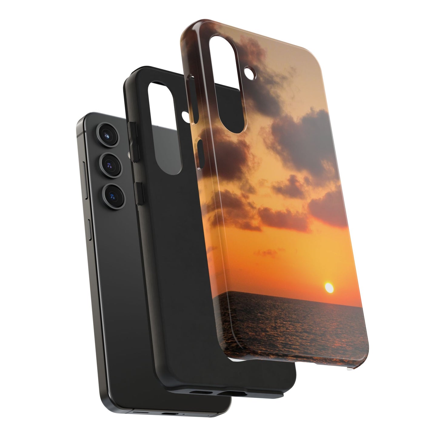 Tough Phone Cases - Orange Peel Sunset