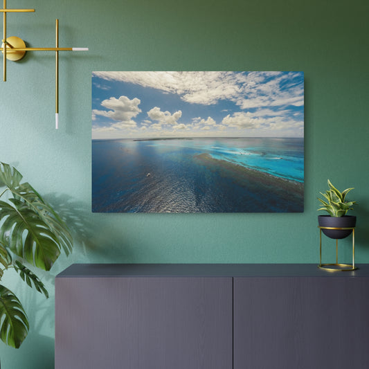 "Cayman Blues" Metal Print