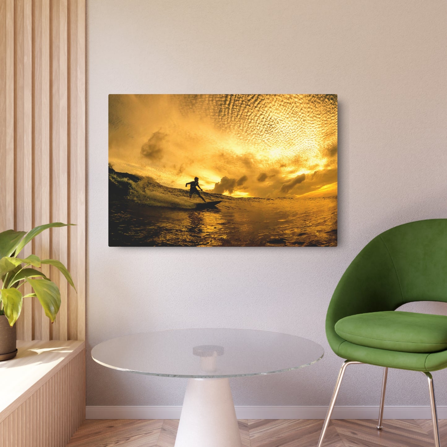 "Local Surfer" Metal Print