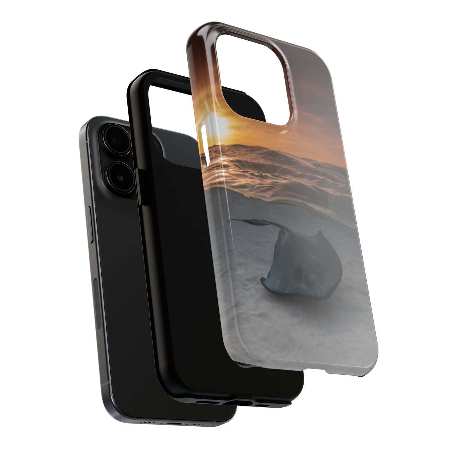 Tough Phone Cases - Stingray Swims