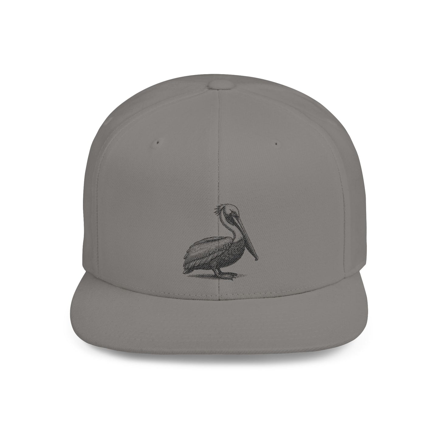Flat Bill Snapback - Pelican