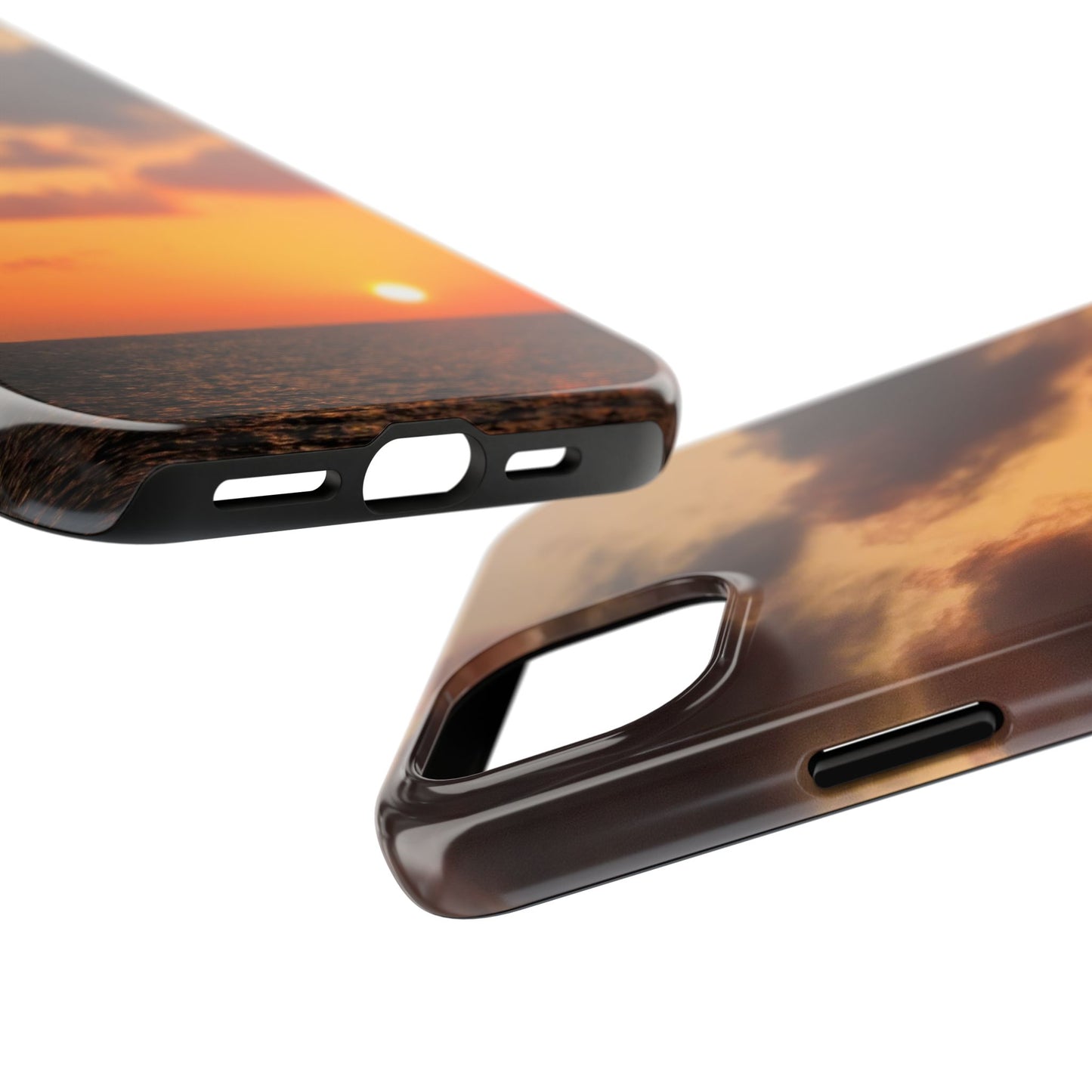 Tough Phone Cases - Orange Peel Sunset