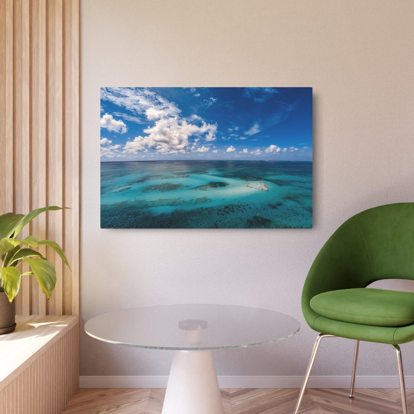 "Crystal Clear" Metal Print
