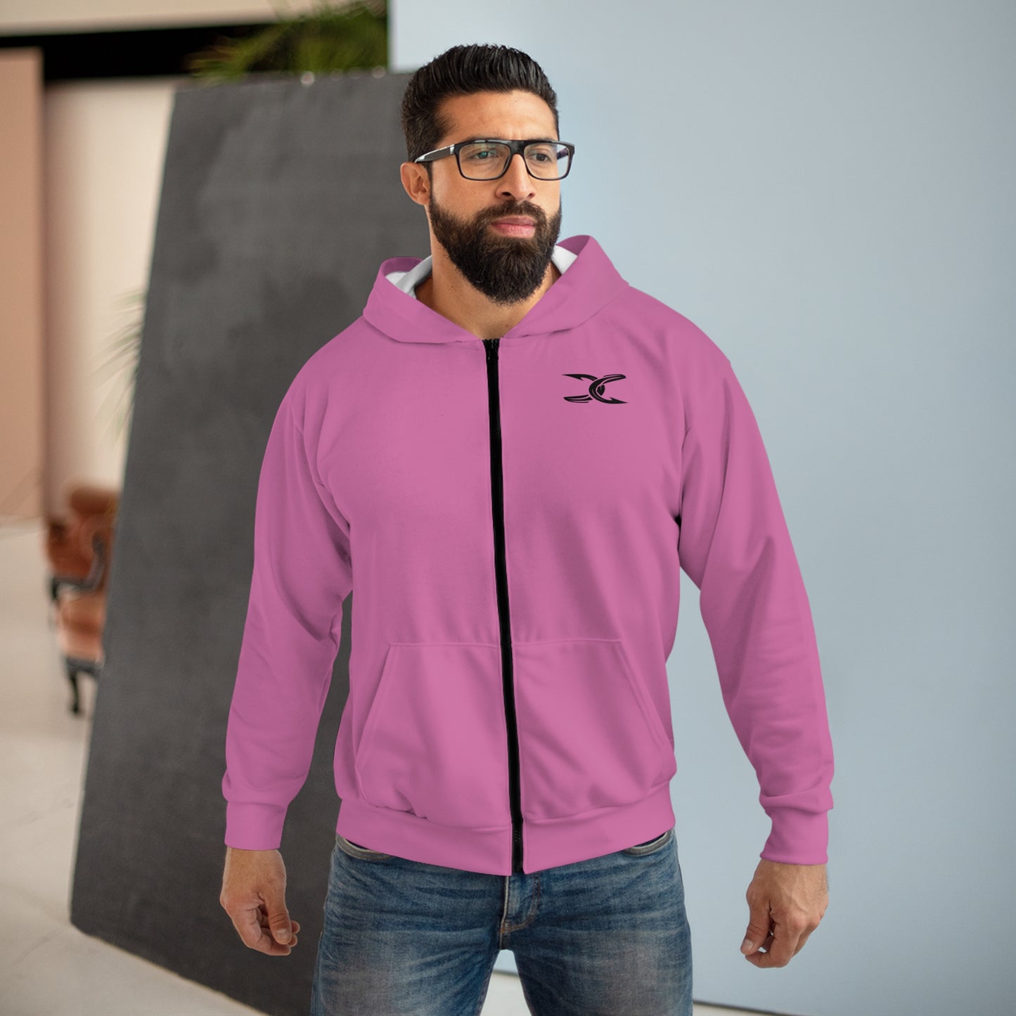 Hoodie - Pink - Branded