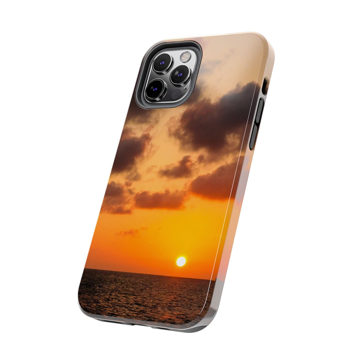 Tough Phone Cases - Orange Peel Sunset