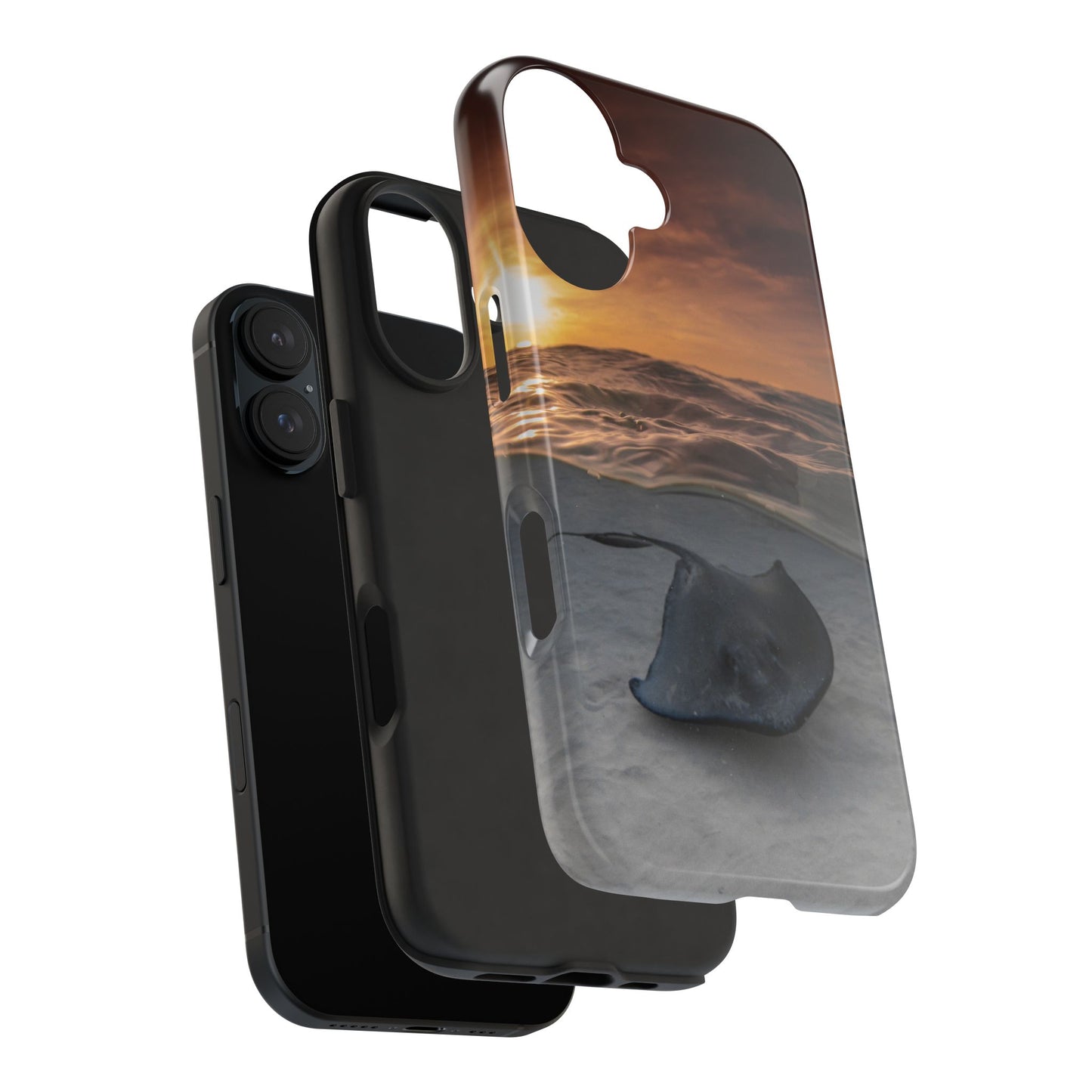Tough Phone Cases - Stingray Swims