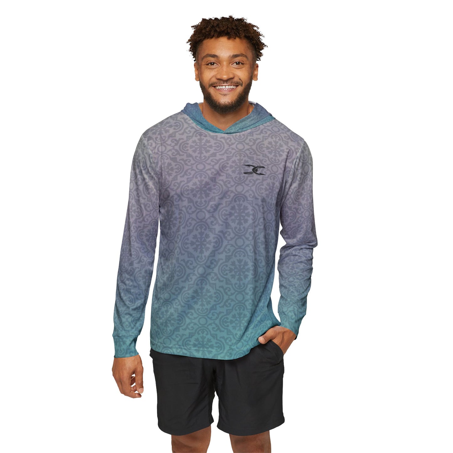 "Paisley Potion" Hooded Long Sleeve