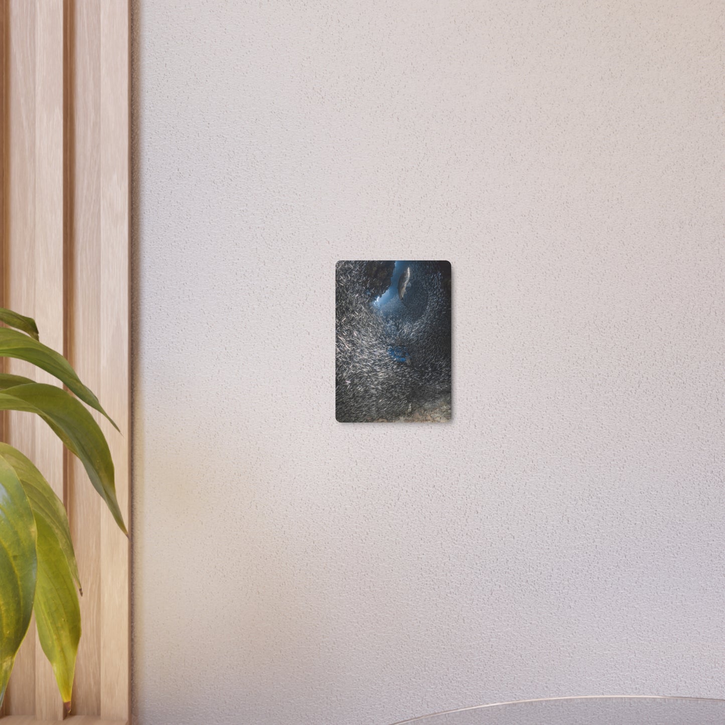 "Feeding" Metal Print