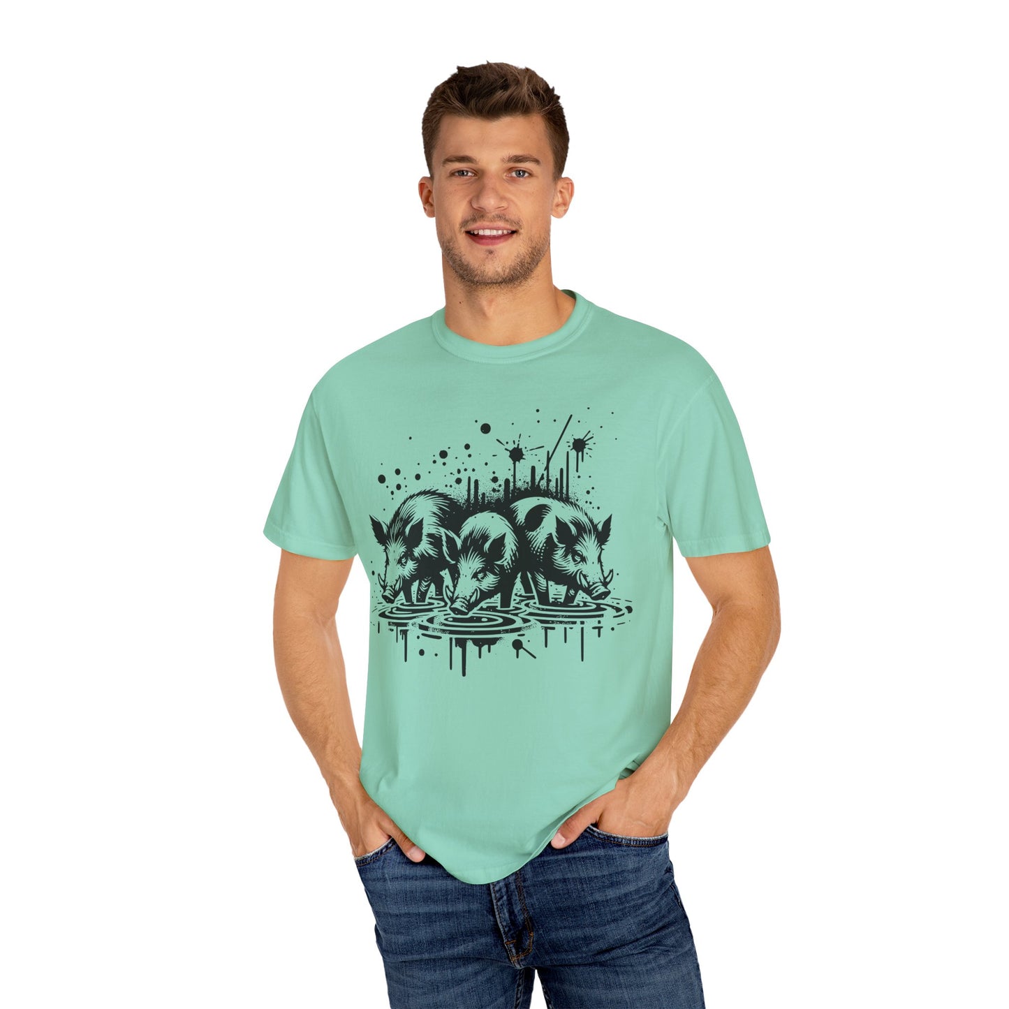 T-Shirt | Feral Hog Hunter | Stylish Island Vibe
