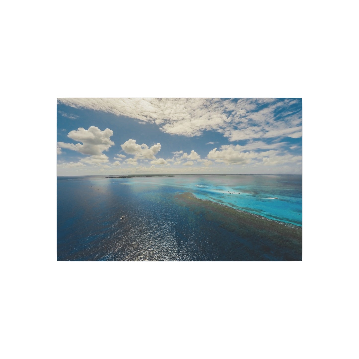 "Cayman Blues" Metal Print