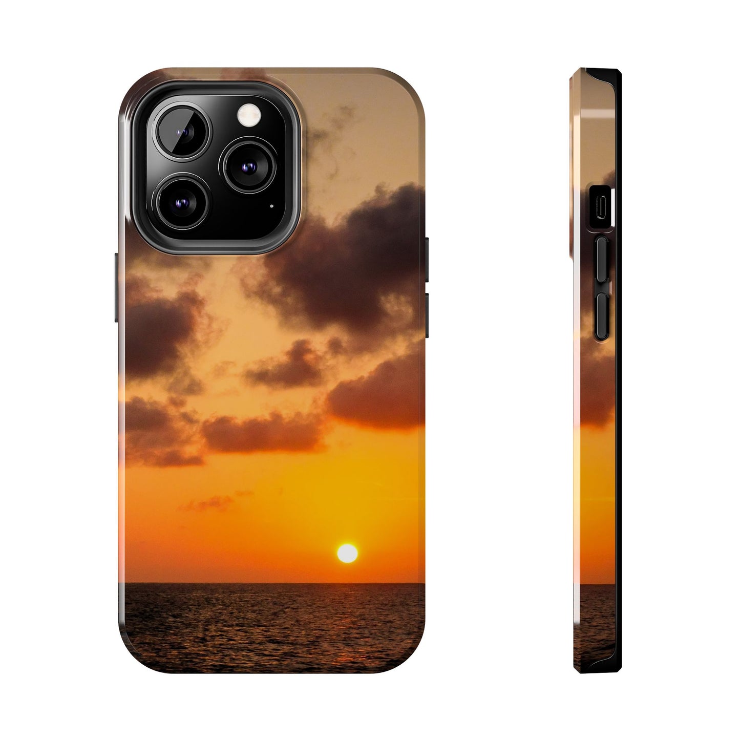 Tough Phone Cases - Orange Peel Sunset
