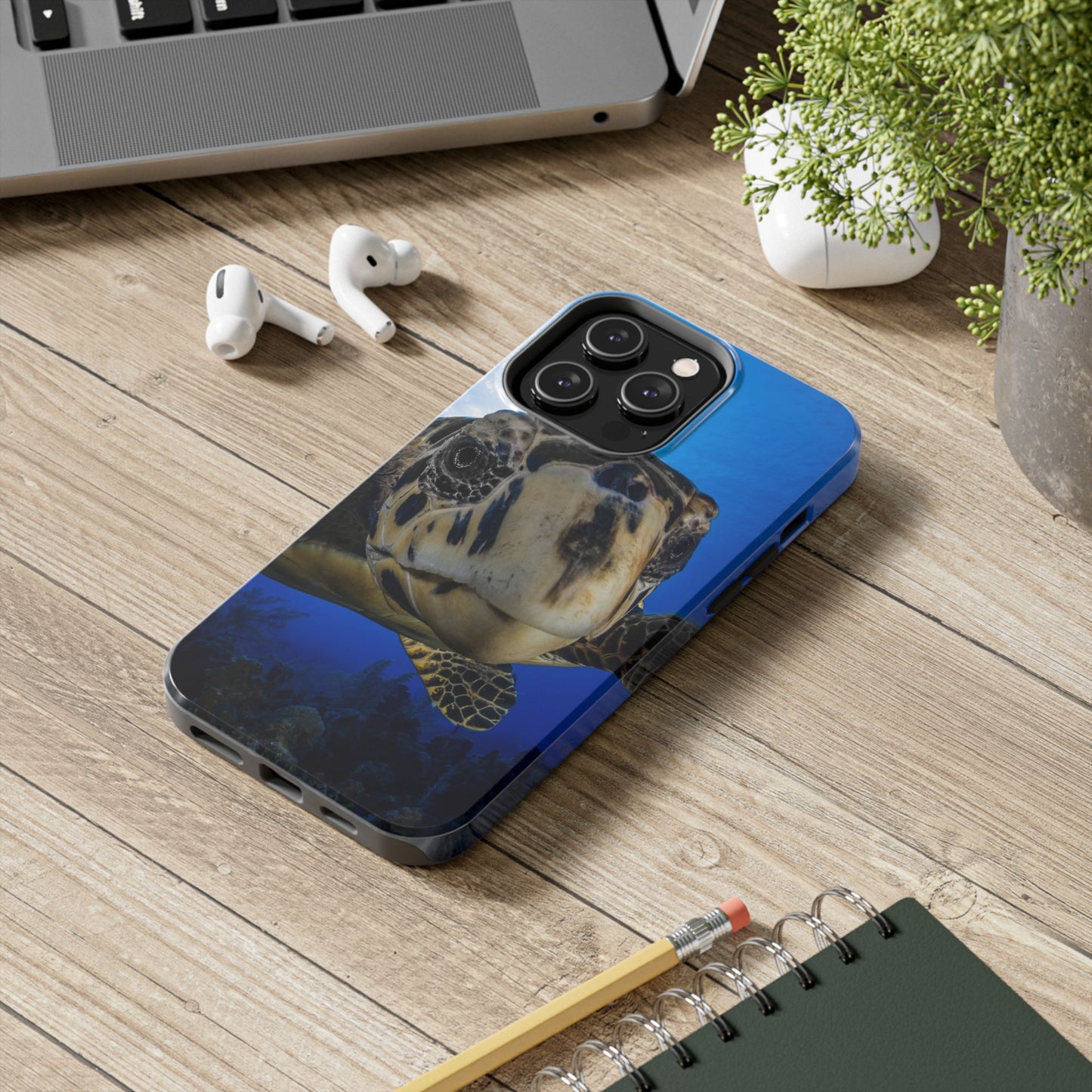 Tough Phone Case - Turtle Hug