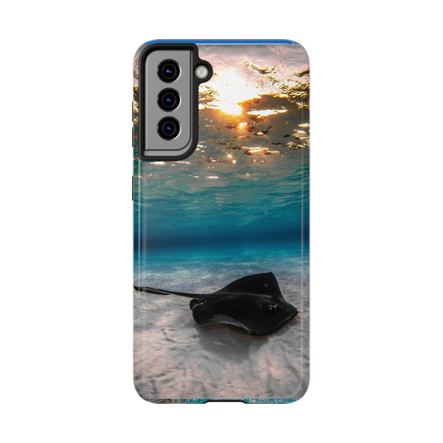 Tough Phone Cases - Stingray Sunrise