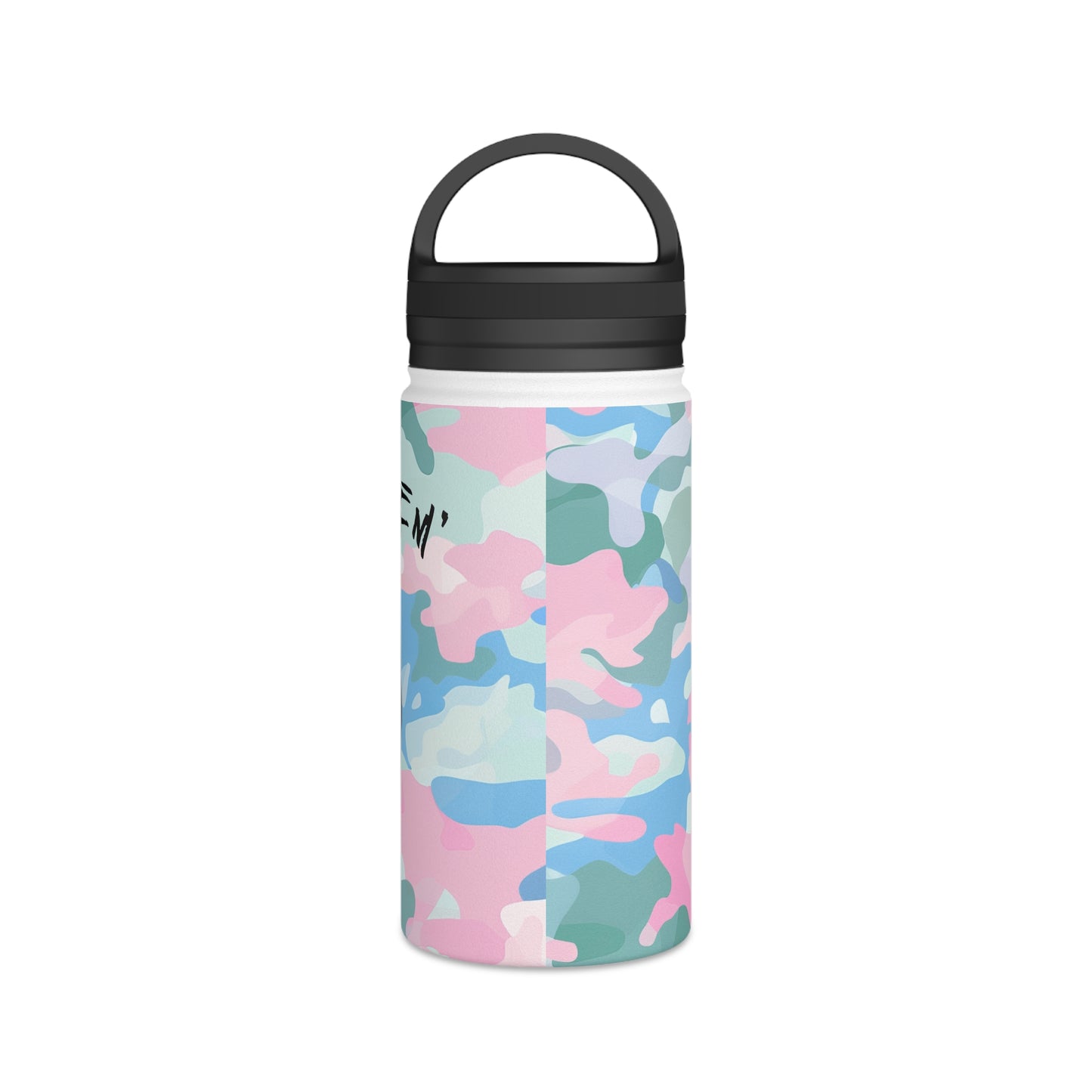 Copy of Colorful Marble Stainless Steel Water Bottle with Handle Lid
