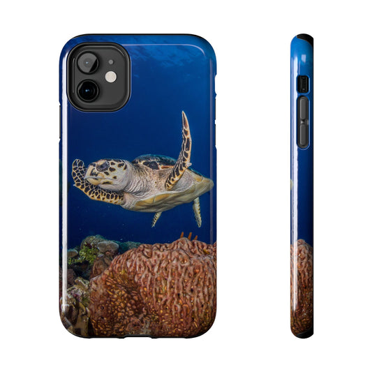 Tough Phone Cases - Turtle Pose