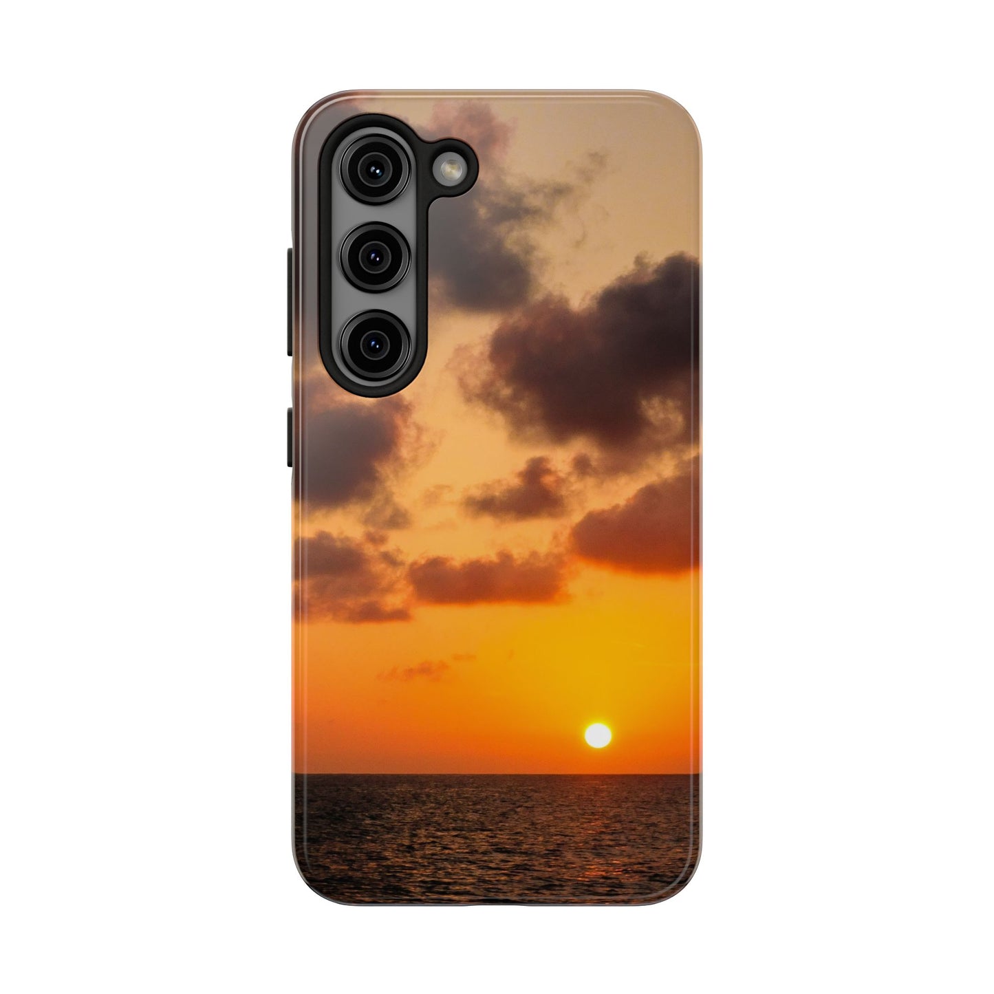 Tough Phone Cases - Orange Peel Sunset